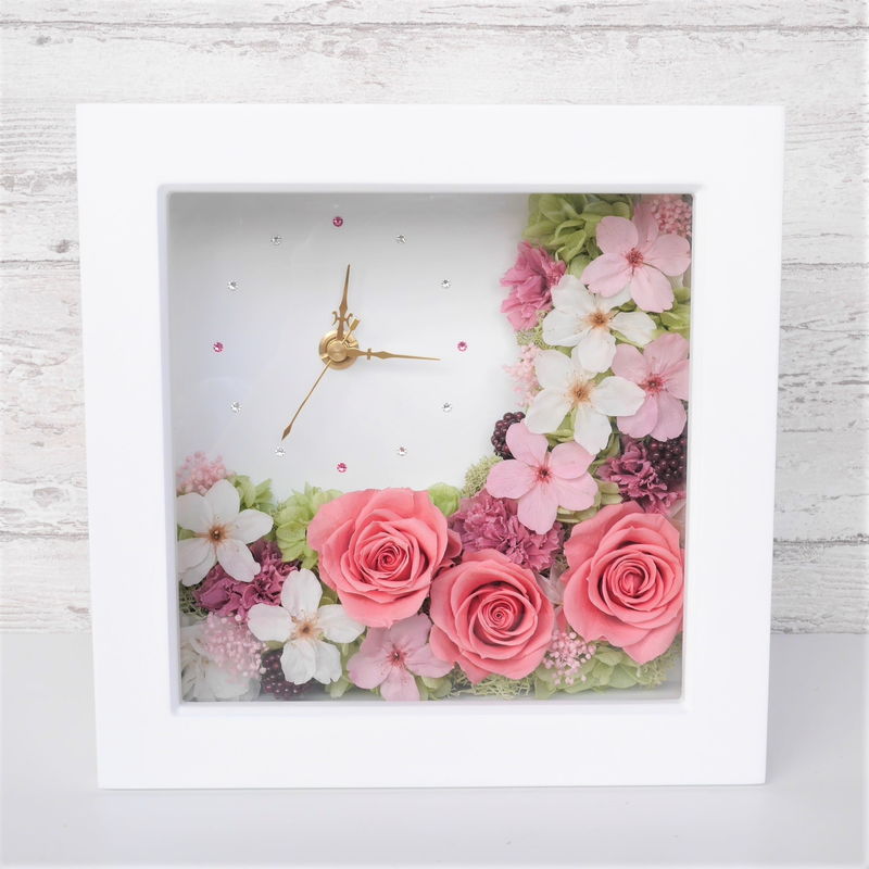 桜の花時計